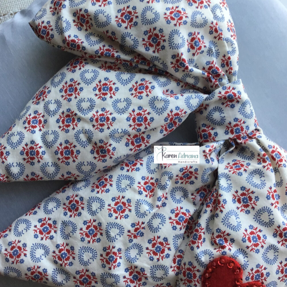 🎀LAZO GRANDE CON CORAZÓN