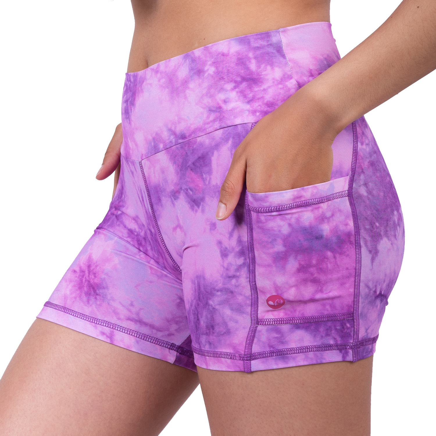 Short deportivo mujer Purple Sky Eco with Pocket