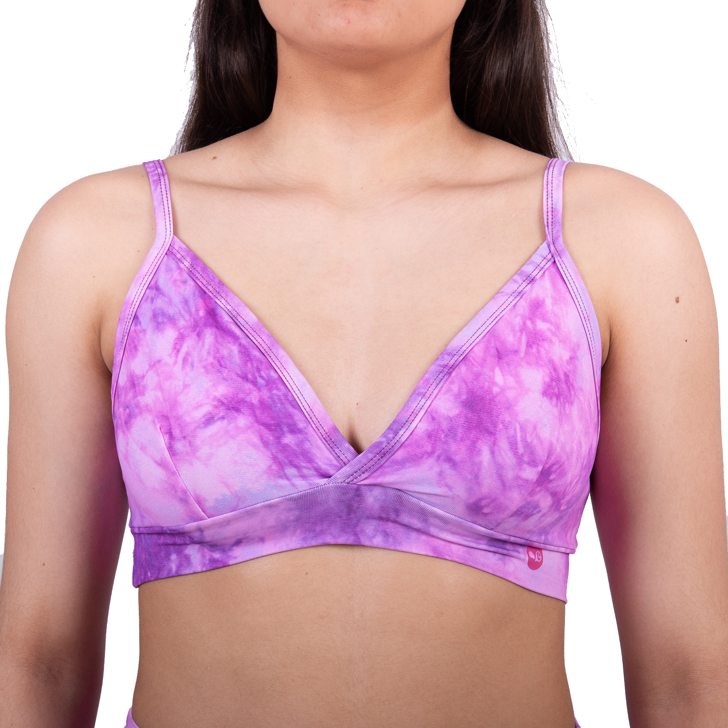 Top Sujetador Deportivo Mujer Purple Sky Eco Light