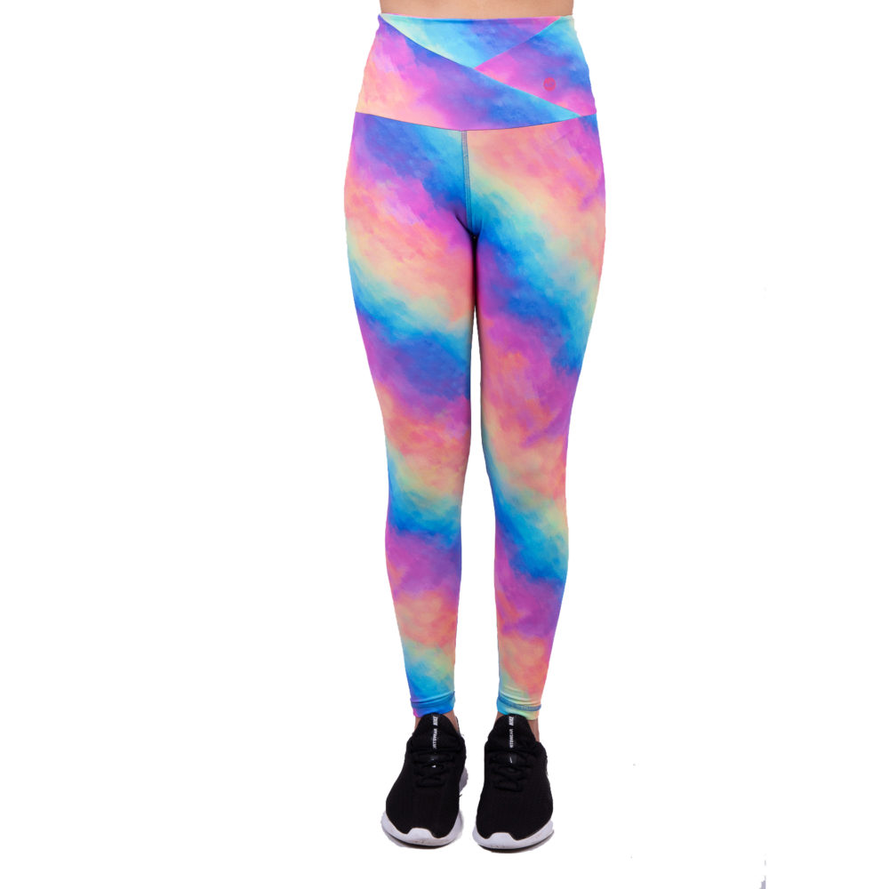 Legging Deportivo Mujer Rainbow Eco Talle Alto