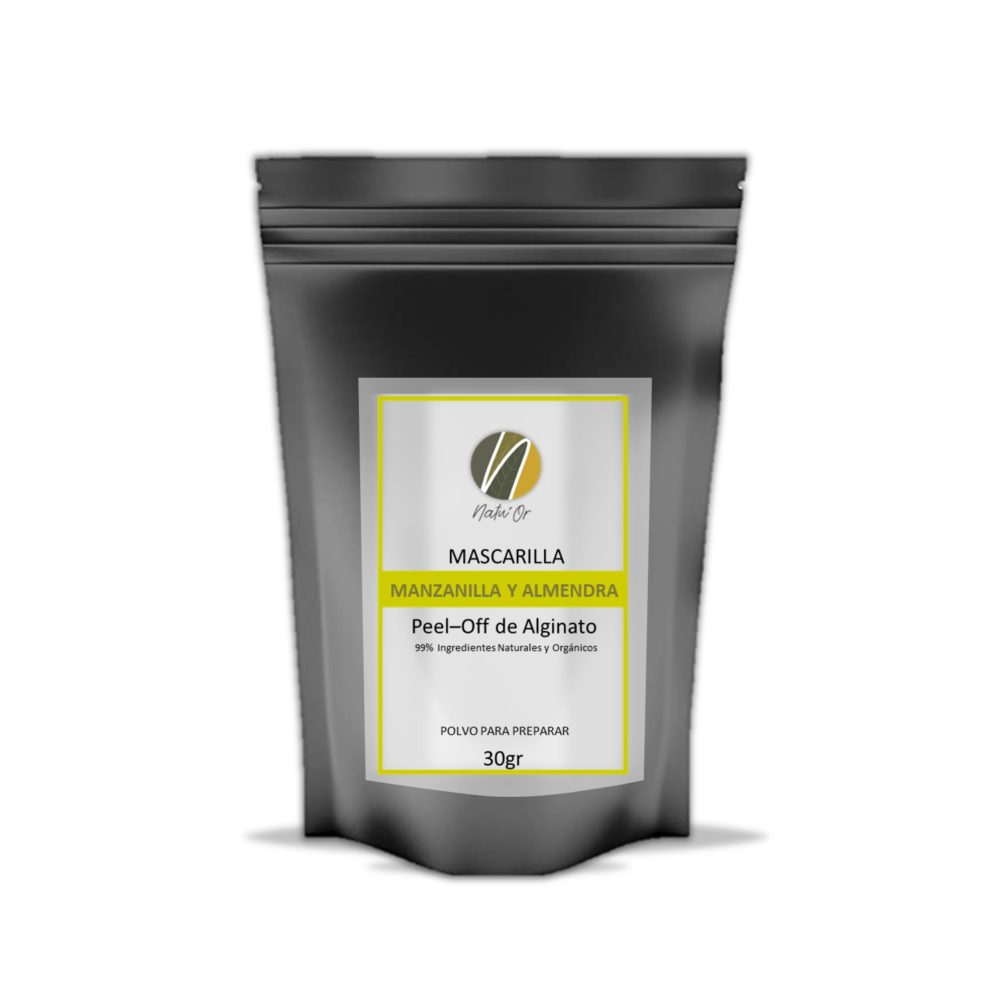 MASCARILLA DE MANZANILLA Y ALMENDRAS PEEL OFF