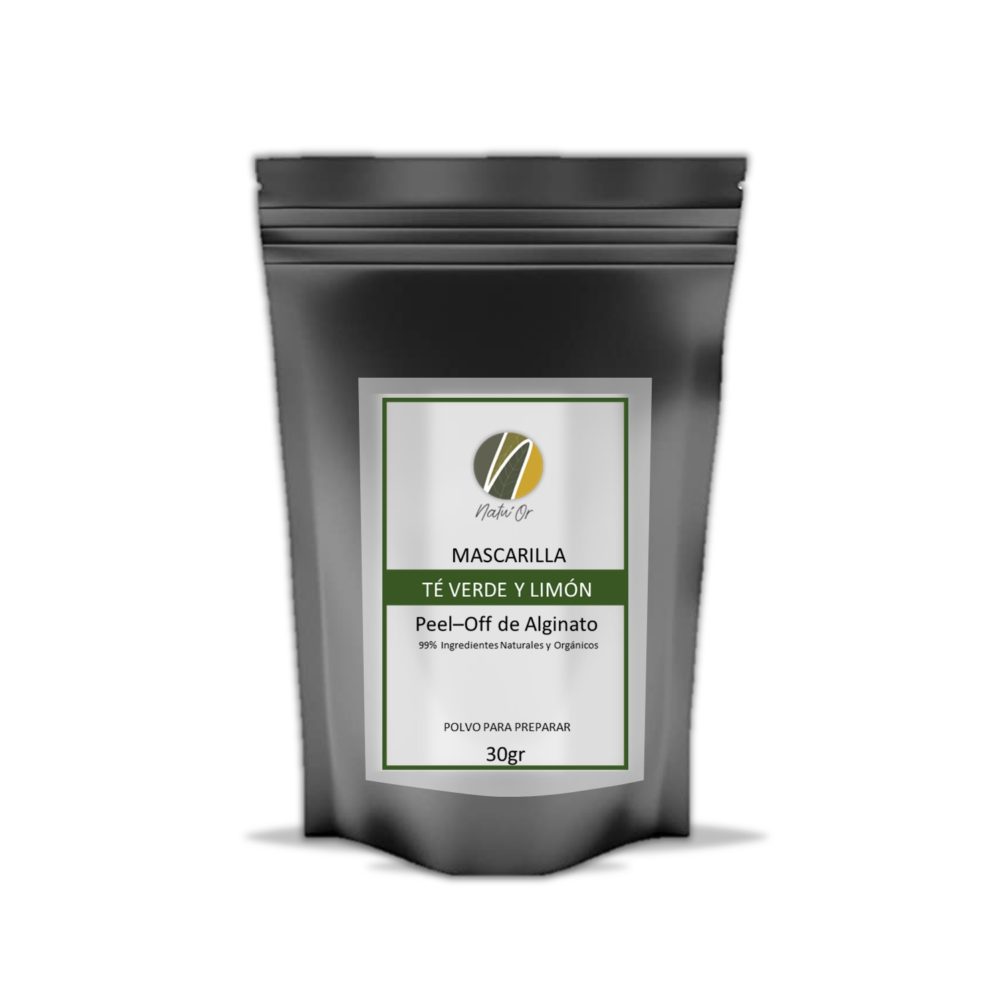 MASCARILLA PEEL OFF TE VERDE LIMON