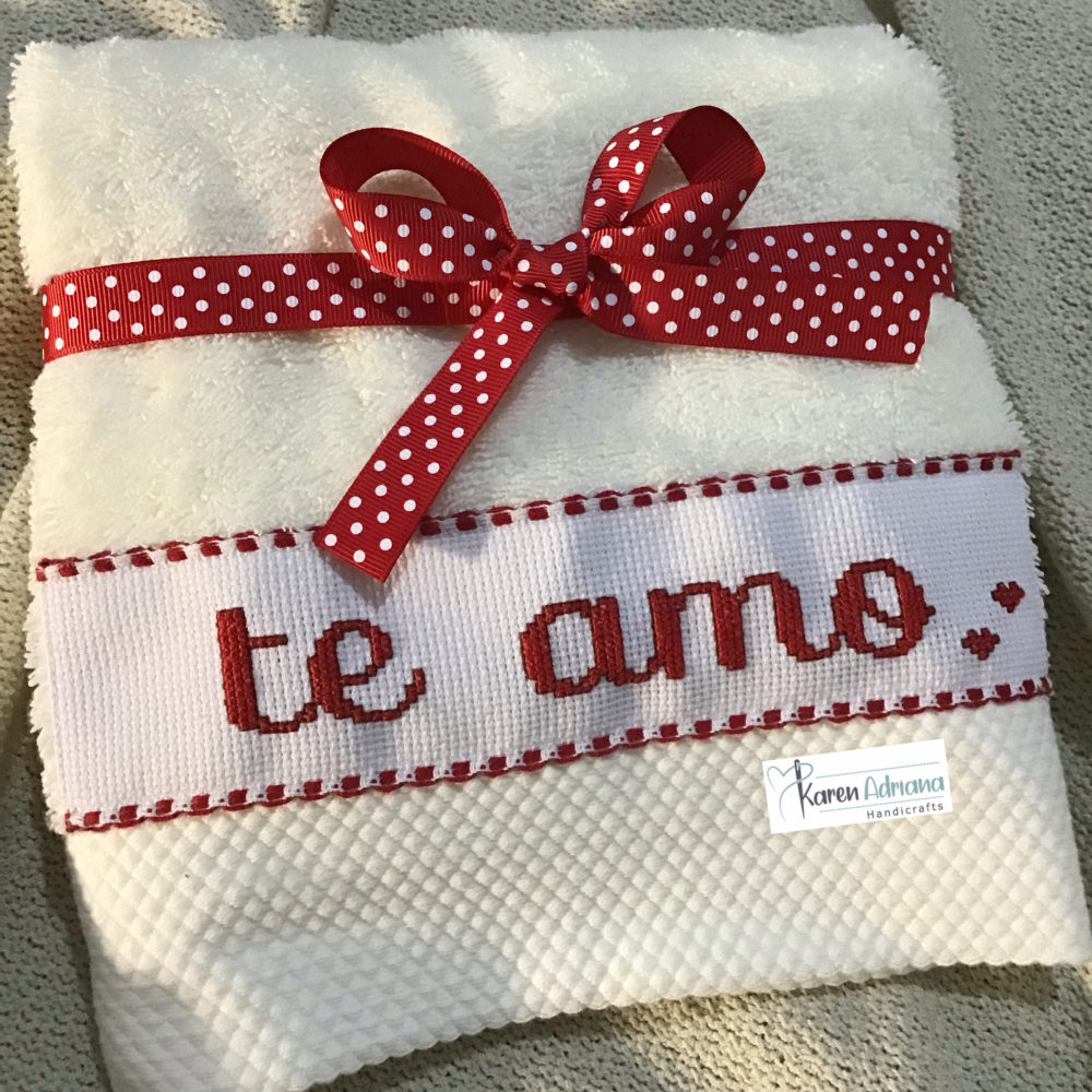 TOALLA ❤️ te amo ❤️
